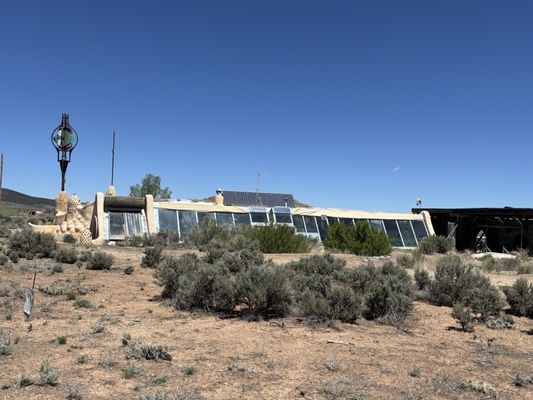 Earthship Visitor Center by null