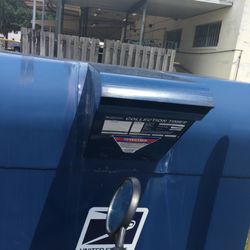 USPS - The mailbox outside is very busy with people not wanting to go inside with COVID-19