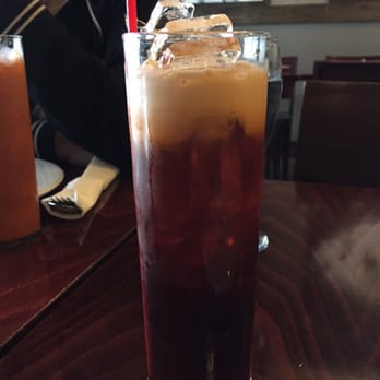 Spice I Am - Thai iced tea...sexy glass and all, but the drink was a bit too sweet - Thai Near Me - Alameda, California Spice I Am - Thai iced tea...sexy glass and all, but the drink was a bit too sweet - Thai Near Me - Alameda, California