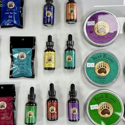 Discover Bear Blend Products including Ceremonial Blend, Herbal Vape Pen, 10 Herbal Cigarettes (Additive & Nicotine Free), Blue Lotus Flower