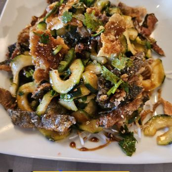 Shogun - Spicy Skin Salad - Sushi Bars Near Me - Stockton, California Shogun - Spicy Skin Salad - Sushi Bars Near Me - Stockton, California