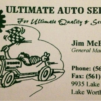 Ultimate Auto Service - Tires Near Me - Lake Worth, Florida