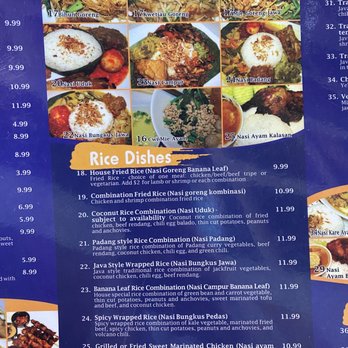 Banana Leaf - Menu 2021 - Indonesian Near Me - Temple City, California