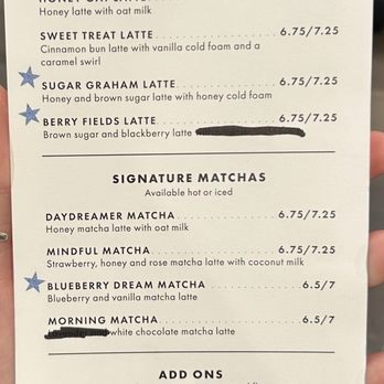 Daydreamer Coffee - Menu as of 05/10/26 - Coffee & Tea Near Me - Atlanta, Georgia Daydreamer Coffee - Menu as of 05/10/26 - Coffee & Tea Near Me - Atlanta, Georgia