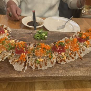 Tsunama - Absolutely Incredible rice paper sushi things .. forget the name lol - Sushi Bars Near Me - Narragansett, Rhode Island Tsunama - Absolutely Incredible rice paper sushi things .. forget the name lol - Sushi Bars Near Me - Narragansett, Rhode Island