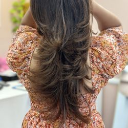 Butterfly hair cut