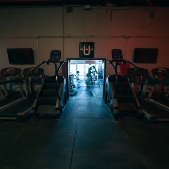 Fitness Underground - Main cardio room: 6 Treadmills, 2 Stairmaster, 2 Bikes and a Rower - Gyms Near Me - Upland, California Fitness Underground - Main cardio room: 6 Treadmills, 2 Stairmaster, 2 Bikes and a Rower - Gyms Near Me - Upland, California