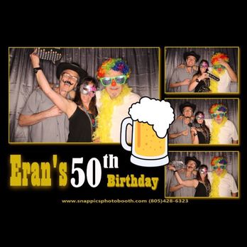 Snap Pics Photo Booth - This was an amazing idea for my husband's 50th! So much fun and very professional! Highly recommend! - Photo Booth Rentals Near Me
