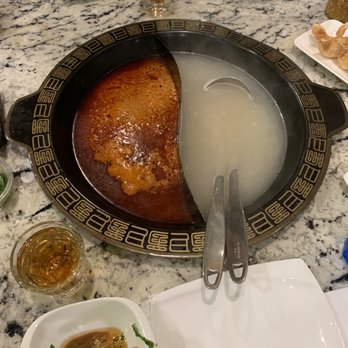 Grand HotPot - Half spicy half miso - Hot Pot Near Me - Pacifica, California Grand HotPot - Half spicy half miso - Hot Pot Near Me - Pacifica, California