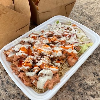 Habibz Corner - a meal in a takeout container - Burgers Near Me - Richmond Hill, Ontario Habibz Corner - a meal in a takeout container - Burgers Near Me - Richmond Hill, Ontario