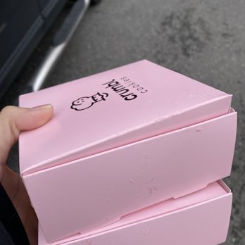 Crumbl - Puyallup - Icing on boxes - Bakeries Near Me - Puyallup, Washington