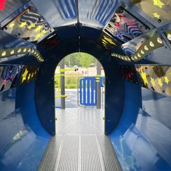 Lower Huron Metropark - Really cool space tunnel.