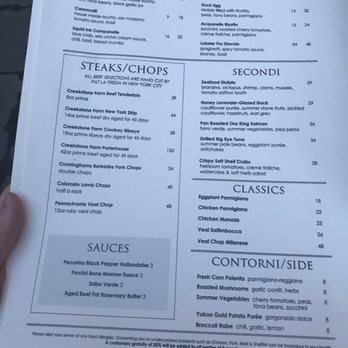 Tagliata - Main entrees and pasta - Italian Near Me - Baltimore, Maryland