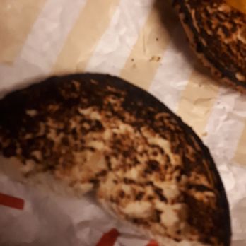 Tim Hortons - Seriously??? My toasted bagel tastes like charcoal... no butter either!!! Your staff tonight was useless - Coffee & Tea Near Me - Ajax, Ontario Tim Hortons - Seriously??? My toasted bagel tastes like charcoal... no butter either!!! Your staff tonight was useless - Coffee & Tea Near Me - Ajax, Ontario