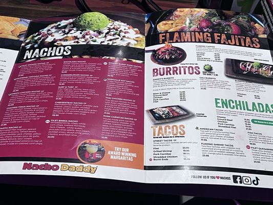 Menu photo 3 Nacho Daddy Nashville, TN