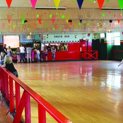Skateland - Inside of Skateland.