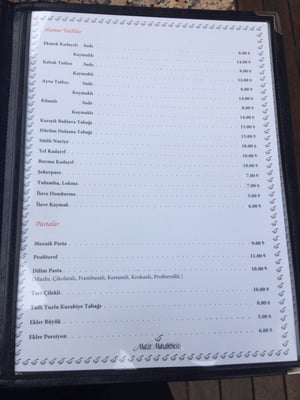 Menu photo 2 Murat Muhallebicisi Istanbul, 34