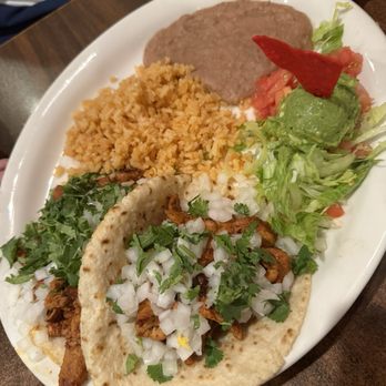 Casa Garcia's - William Cannon - Al Pastor Taco Plate - Mexican Near Me - Austin, Texas Casa Garcia's - William Cannon - Al Pastor Taco Plate - Mexican Near Me - Austin, Texas