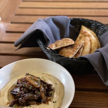 Aba - Crispy Short Rib Hummus* - Mediterranean Near Me - Austin, Texas Aba - Crispy Short Rib Hummus* - Mediterranean Near Me - Austin, Texas