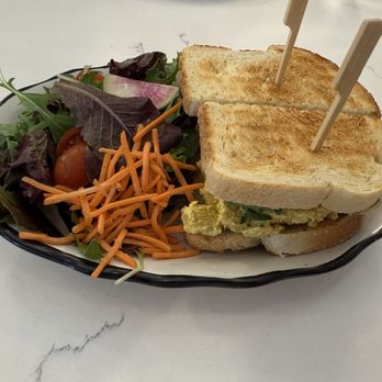 Mints & Honey - Curry Chicken Salad Sandwich - Coffee & Tea Near Me - Burlingame, California Mints & Honey - Curry Chicken Salad Sandwich - Coffee & Tea Near Me - Burlingame, California