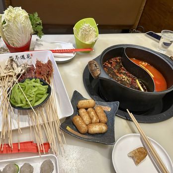 Nice 2 Meet U - Preparing to cook - Hot Pot Near Me - San Gabriel, California Nice 2 Meet U - Preparing to cook - Hot Pot Near Me - San Gabriel, California