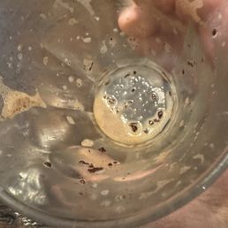 Real chocolate pieces in my hot chocolate! Real chocolate pieces in my hot chocolate!