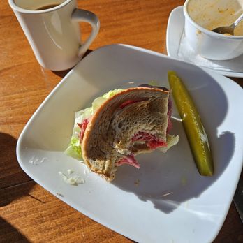 Route 80 Cafe - Soup & a sandwich. roast beef w/ italian wedding soup. Yum - Breakfast & Brunch Near Me - East Haven, Connecticut Route 80 Cafe - Soup & a sandwich. roast beef w/ italian wedding soup. Yum - Breakfast & Brunch Near Me - East Haven, Connecticut