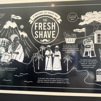 The Fresh Shave - Shave ice history - Shaved Ice Near Me - Koloa, Hawaii The Fresh Shave - Shave ice history - Shaved Ice Near Me - Koloa, Hawaii