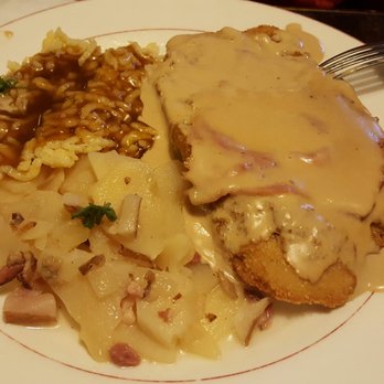Zur Kate - My lady enjoyed her Schnitzel Cordon Bleu ! - German Near Me - Mesa, Arizona