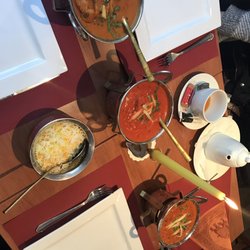 Rangoli - Fisch-Curry, Hähnchen südindisch, Lamm Bhuna