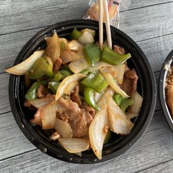 China Express II - 112. Pepper Steak with Onion