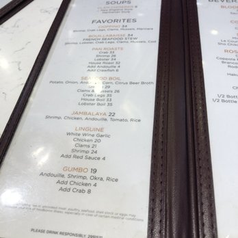 The Oyster Bar - Menu - Bars Near Me - Stateline, Nevada The Oyster Bar - Menu - Bars Near Me - Stateline, Nevada