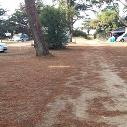 Camping le Diben - Vue avec accès direct à la plage