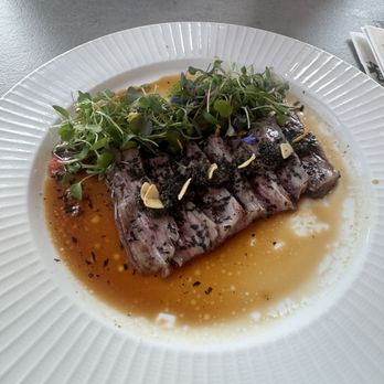 Farm & Flame - Wagyu Tataki - American Near Me - Vero Beach, Florida Farm & Flame - Wagyu Tataki - American Near Me - Vero Beach, Florida