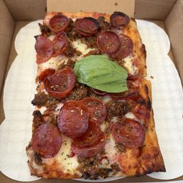 Pepperoni and sausage