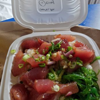 Five Star Poke - Garlic Ahi Poke bowl - Poke Near Me - Honolulu, Hawaii