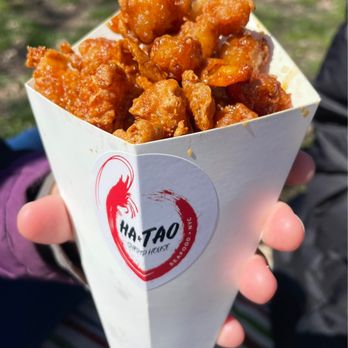 Smorgasburg - Battered Shrimp from Ha Tao - Street Vendors Near Me - Brooklyn, New York Smorgasburg - Battered Shrimp from Ha Tao - Street Vendors Near Me - Brooklyn, New York