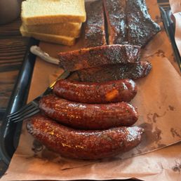 German Sausage and green Chili Cheese Sausage. German Sausage and green Chili Cheese Sausage.
