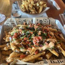Loaded Cardiff crack fries Loaded Cardiff crack fries