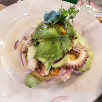 Campomar - Shrimp and octopus tostada - Seafood Near Me