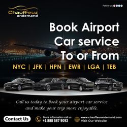 Chauffeur On Demand - Chauffeur On Demand - Your Trusted Airport Car Service Provider
#ChauffeurOnDemand #NYC #JFK #HPN #EWR #LGA #TEB #ExecutiveRides