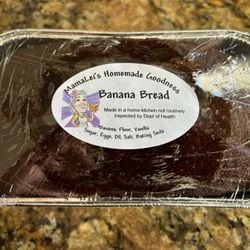 Plain Banana Bread Loaf