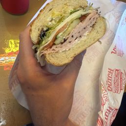 Turkey pastrami! Turkey pastrami!