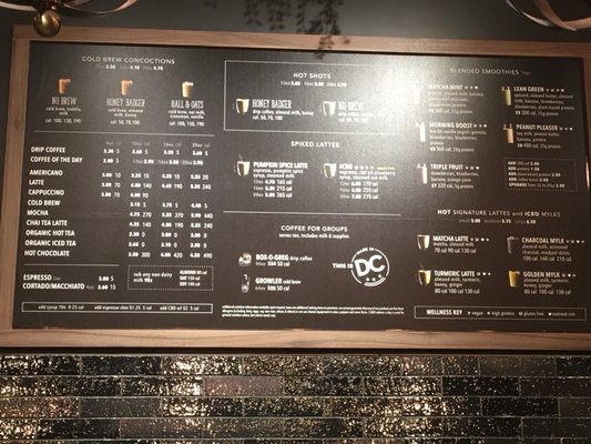 Menu photo 4 Gregorys Coffee Washington D.c, DC