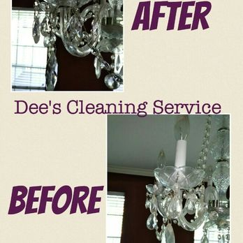 Dee's Cleaning Service - Chandelier cleaning at your service. - Home Cleaning Near Me