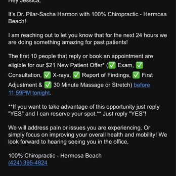 100% Chiropractic - Hermosa Beach - Chiropractors Near Me - Hermosa Beach, California