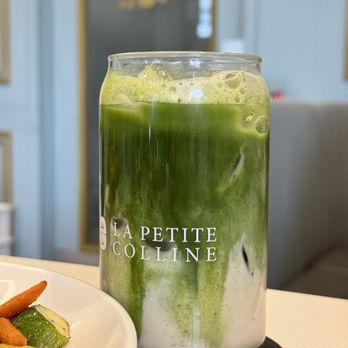 La Petite Colline - Iced Matcha Latte - Bakeries Near Me - Toronto, Ontario