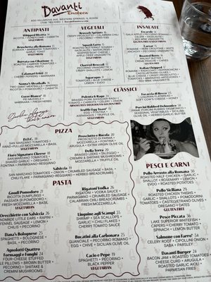 Menu photo 2 Davanti Enoteca Western Springs, IL Menu photo 2 Davanti Enoteca Western Springs, IL