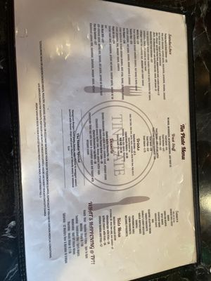 Menu photo 2 Tin Plate Social Circle, GA