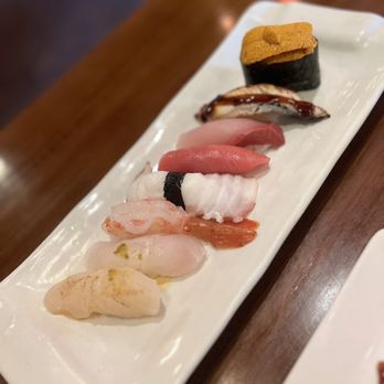 EAT'S SUSHI - Shrimp, salmon, octopus, etc...urchin was the best! - Sushi Bars Near Me - Costa Mesa, California EAT'S SUSHI - Shrimp, salmon, octopus, etc...urchin was the best! - Sushi Bars Near Me - Costa Mesa, California